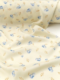 Штапель "Весенний полет" цв.шампань, СОРТ2, ш.1.45м, вискоза-100%, 90гр/м.кв