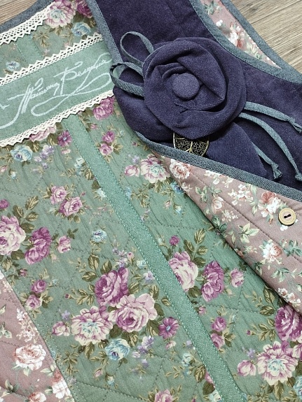 Жилетка из бархата