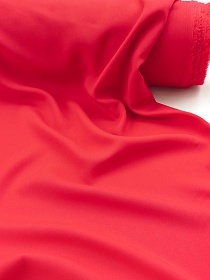 Штапель цв.Малиново-красный, СОРТ2, ш.1.45м, вискоза-100%, 110гр/м.кв