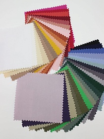 Комплект образцов "Плательная вискоза однотонная" №1