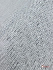 Лен костюмный с эффектом мятости цв.Бледный серо-голубой, ш.1.45м, лен-100%, 190гр/м.кв