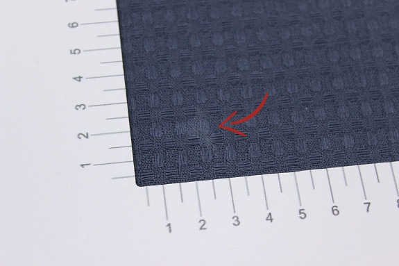 Вафельное полотно "Крупная клетка" цв.темный серо-синий, СОРТ2, ш.1.5м, хлопок-100%, 200гр/м.кв