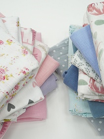 Комплект лоскута 1кг Муслин