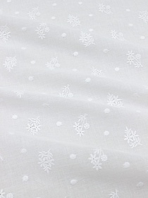 Шитье "Аврора" цв.молочно-белый, ш.1.4м, батист, хл-100%, 80гр/м.кв