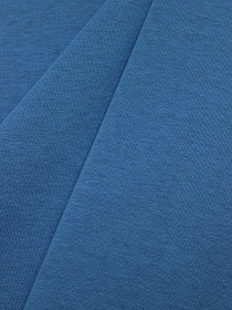 Футер-петля диагональ 3-х нит. цв.Петроль, ш.1.8м, Пенье, хлопок-65%, п/э-35%, 350гр/м.кв