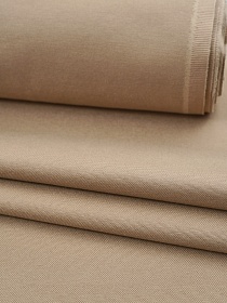 Ткань Дак цв.Песочно-кофейный, ш.1.8м, хлопок-65%, п/э-35%, 205гр/м.кв