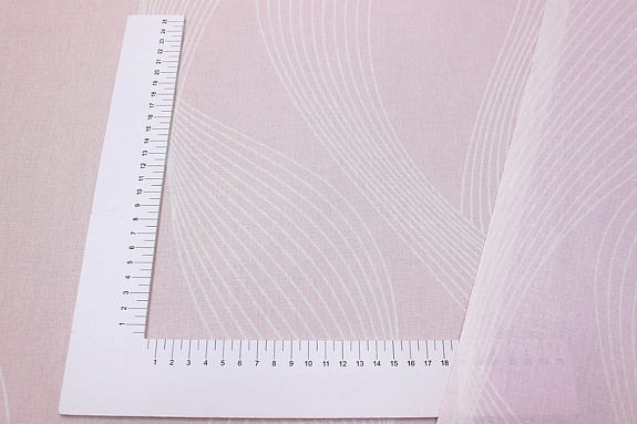 Перкаль "Импульс" цв.сиренево-персиковый градиент, ш.2.2м, хлопок-100%, 110гр/м.кв