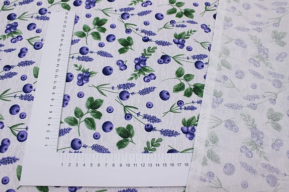 Рогожка "Черничка", ш.1.5м, хлопок-100%, 190гр/м.кв