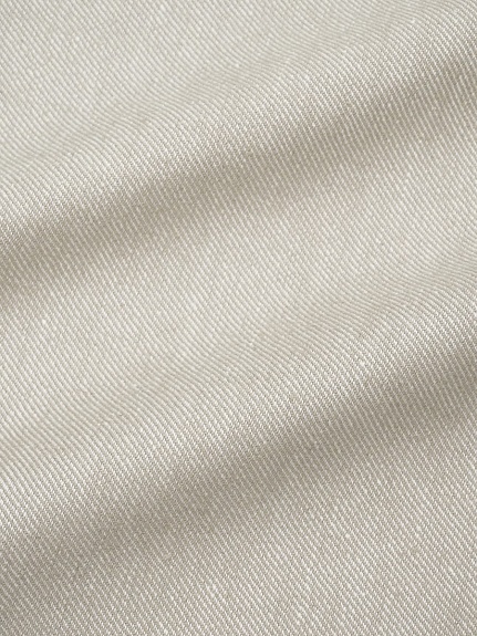 Полульняная саржа цв.Суровый, ш.1.5м, лен-50%, хлопок-50%, 245гр/м.кв