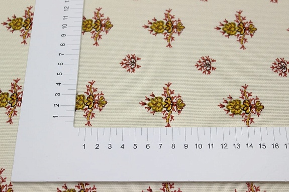 Рогожка "Васама" цв.ванильно-абрикосовый, ш.1.5м, хлопок-100%, 160гр/м.кв