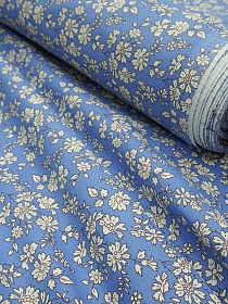 Бязь "Нежный шарм" цв.васильково-голубой, ш.2.2м, хлопок-100%, 140гр/м.кв