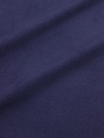 Мерный лоскут - Микровельвет с эластаном цв.Чернильно-фиолетовый флер, ш.1.5м, хл-70%, эластан-30%
