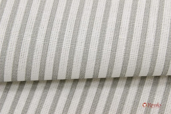 Бязь "Серая полоска", СОРТ2, ш.1.5м, хлопок-100%, 120гр/м.кв