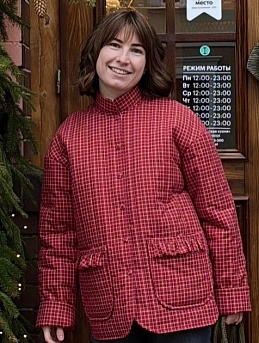 Стильная фуфаечка из пестряди