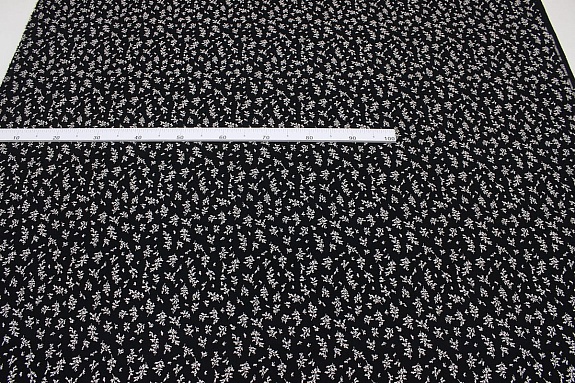 Теплый хлопок "Луана" цв.черный, ш.1.50м, хлопок-100%, 160гр/м.кв