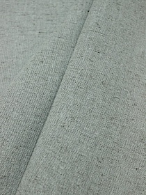 Полулен постельный цв.Морозно-мятная дымка меланж, ш.2.2м, лен-30%, хлопок-70%, 155гр/м.кв