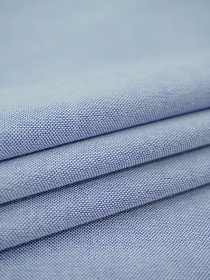 Шамбре цв.Васильково-фиолетовый меланж, ш.1.45м, хлопок-100%, 155гр/м.кв