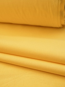 Поплин цв.Репсово-желтый, ш.2.2м, хлопок-100%, 105гр/м.кв