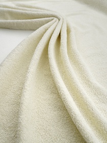 Махровая ткань цв.Ваниль, ш.1.5м, хлопок-100%, 350гр/м.кв