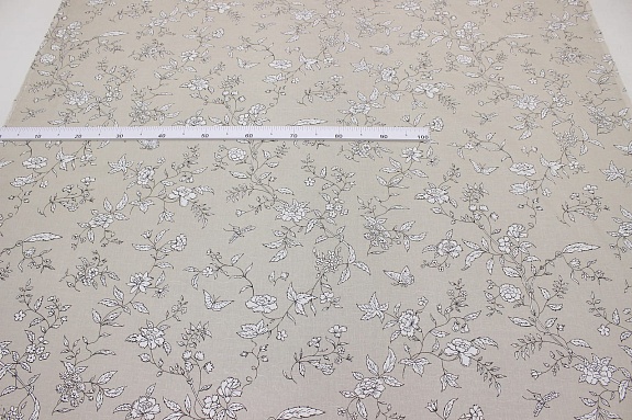 Полулен поэма "Парадиз" цв.белый, СОРТ2, ш.1.5м, лен-30%, хлопок -70%, 140гр/м.кв