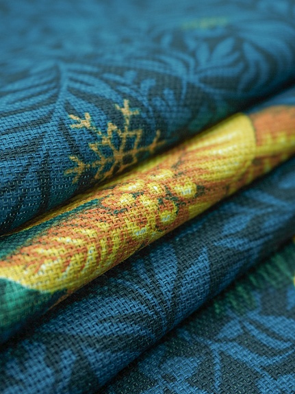 Рогожка "Сияние праздника", ш.1.5м, хлопок-100%, 165гр/м.кв