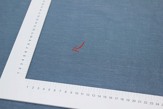 Лен с вискозой с эффектом мятости цв.Винтажный лазурно-серый, СОРТ2, 1.44м, лен-53%,виск-47%