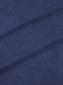 Ткань интерьерная цв.Синий мрамор, ш.1.45м, хлопок-80%, п/э-20%, 500гр/м.кв