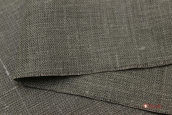Лен костюмный цв.Пыльный серый-2, шир.1.5м, лен-100%