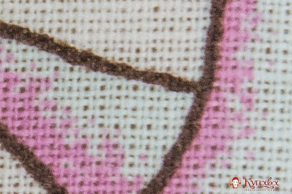 Бязь "Мишки с бабочками" хлопок-100%  1.5 м