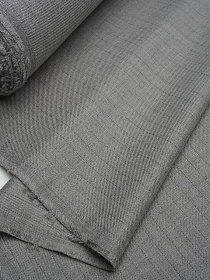 Шерсть костюмная "Полоска" цв. стальной графит, ш.1.55м, шерсть-45%, п/э-55%, 190гр/м.кв