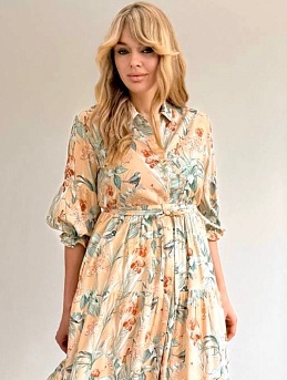 Платье из штапеля "Мелодия лугов"