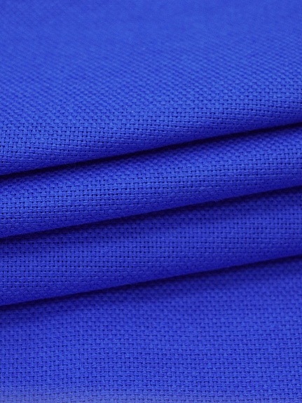 Рогожка цв.Васильковый, СОРТ2, ш.1.5м, хлопок-100%, 190гр/м.кв