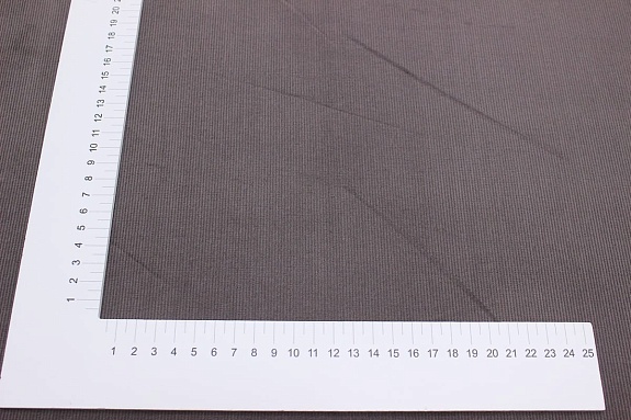 Микровельвет цв.Кофейно-серый с лиловым оттенком, СОРТ2, ш.1.47м, хлопок-100%, 190гр/м.кв