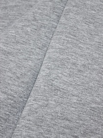 Футер 3-х нит. начес цв.Серый меланж, ш.1.8м, Пенье, хлопок-65% п/э-35%, 350гр/м.кв
