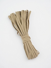 Резинка бельевая цв.Песочно-оливковый, ш.4мм, 10м