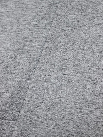 Кулирка с лайкрой цв.Серый меланж, ш1.9м, Пенье, хл-94%, лайкра-6%,190гр/м.кв