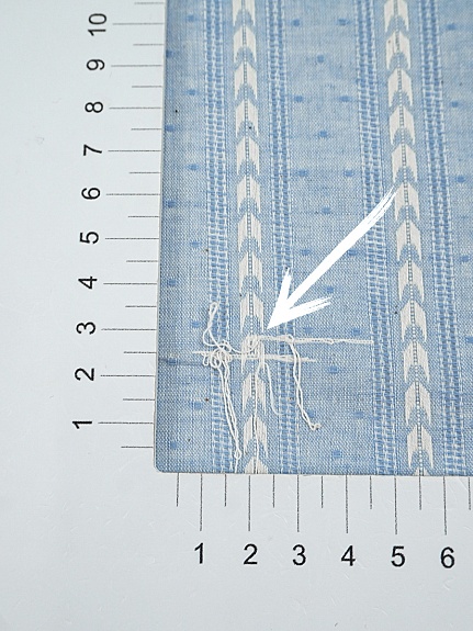 Фактурный хлопок "Колосок" цв.небесно-голубая дымка, ш.1.45м, хл-100%, 100гр/м.кв