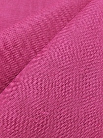 Полулен цв.Бледная фуксия, ш.1.5м, лен-56%, хлопок-44%, 150гр/м.кв