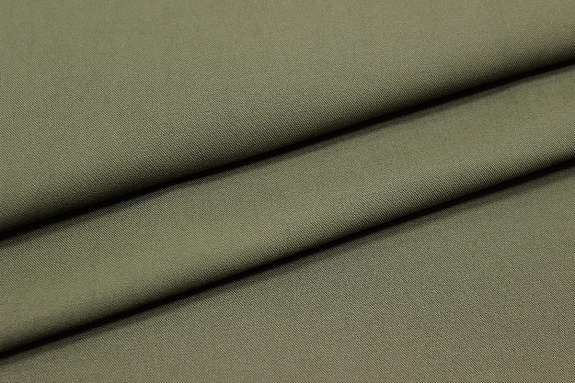 Плательная вискоза цв.Винтажный св.зеленый хаки, ш.1.45м, вискоза-100%, 200гр/м.кв