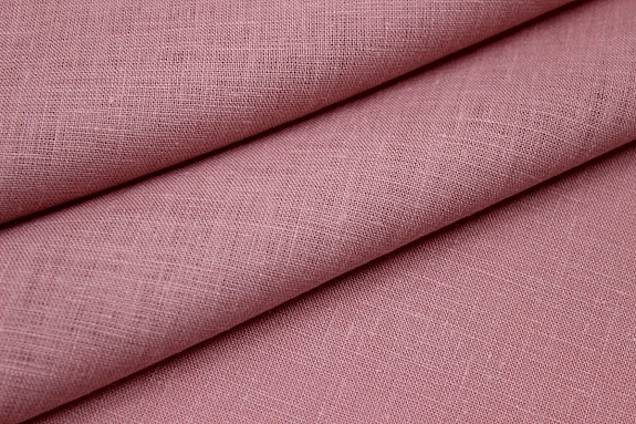 Лен костюмный цв.Розовая дымка, ш.1.5м, лен-100%, 190гр/м.кв