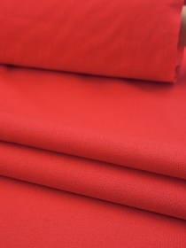 Мерный лоскут (ткань в отрезах) - Бязь цв.Красный, ГОСТ, ш.1.5м, хлопок-100%, 142гр/м.кв