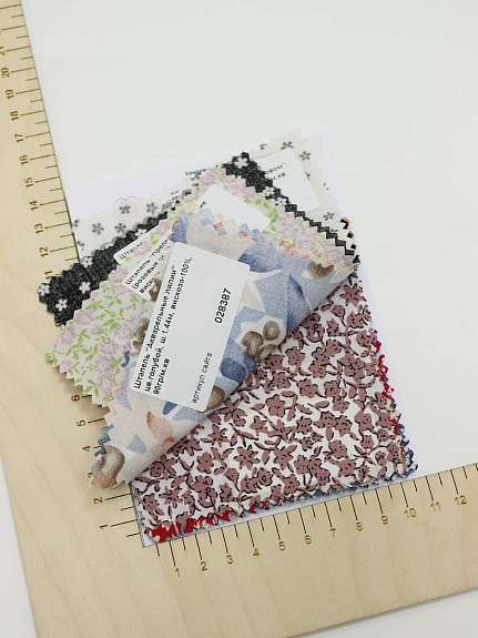 Комплект образцов "Штапель принт" №6