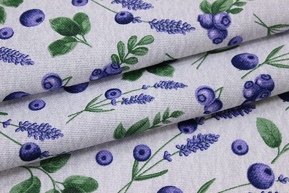 Рогожка "Черничка", ш.1.5м, хлопок-100%, 190гр/м.кв