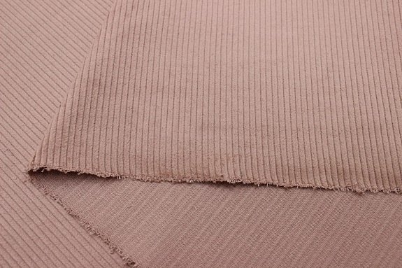 Вельвет цв.Бежево-розовый, ш.1.45м, хлопок-100%, 315гр/м.кв