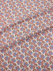 Штапель "Аэлина" цв.св.пыльная роза, ш.1.45м, вискоза-100%, 110гр/м.кв