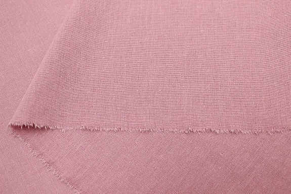 Полулен с умягчением цв.Розовая дымка, СОРТ2, ш.1.5м, лен-30%, хлопок-70%, 140гр/м.кв.