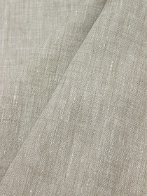 Лен костюмный цв.Натуральный-2, ш.1.5м, лен-100%, 190гр/м.кв