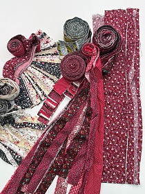 Комплект кромочного лоскута 1кг (от наборов для рукоделия) Импортный хлопок