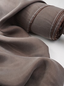 Купра цв.Кофейный, ш.1.35м, купра-100%, 110гр/м.кв