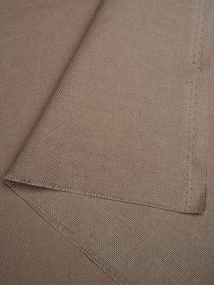 Рогожка цв.Молочный шоколад, ш.1.5м, хлопок-100%, 190гр/м.кв